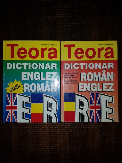 Carmen Nedelcu, Ioana Murar, Leon Levitchi, Andrei Bantas – Dictionar Roman-Englez / Englez-Roman 2 volume