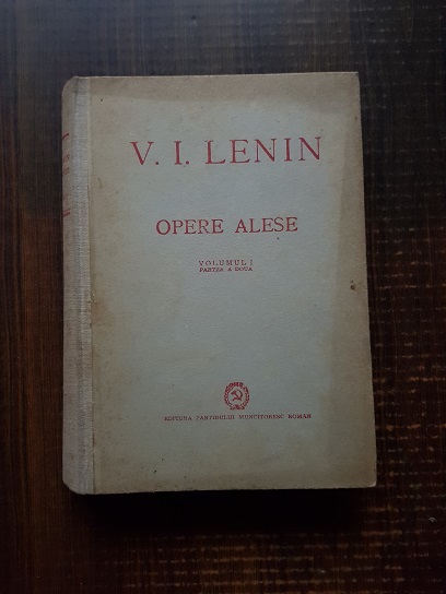 V. I. Lenin – Opere alese (volumul 1, partea a 2-a, 1949)