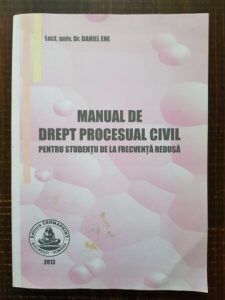 Daniel Ene - Manual de drept procesual civil pentru studenti de la frecventa redusa