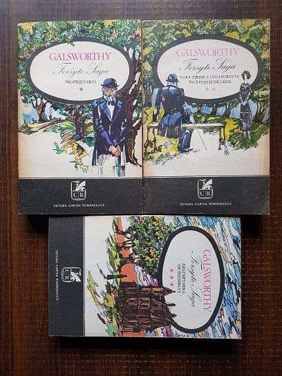 John Galsworthy – Forsyte Saga 3 volume