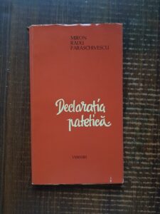 Miron Radu Paraschivescu - Declaratia patetica