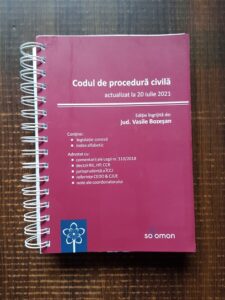 Vasile Bozesan - Codul de procedura civila actualizat la 20 iulie 2021