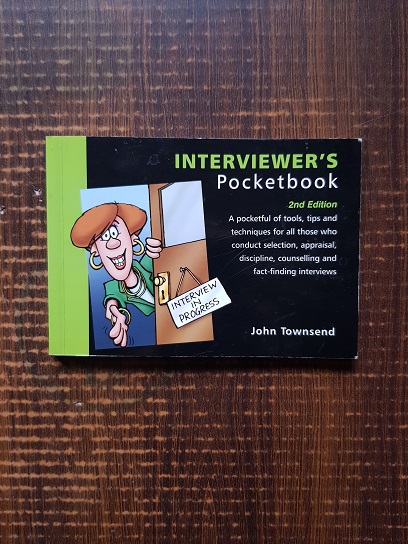 John Townsend – Interviewer’s pocketbook 2end edition