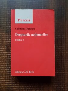 Cristian Dutescu - Drepturile actionarilor (2007)
