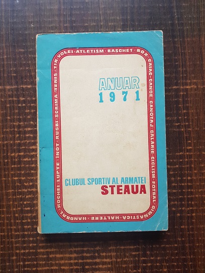 Clubul Sportiv al Armatei Steaua. Anuar 1971