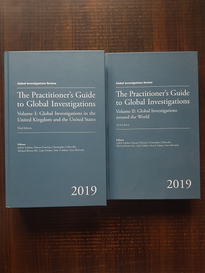 Judith Seddon, Eleanor Davison – The practitioner’s Guide to Global Investigations 2 volume (2019)