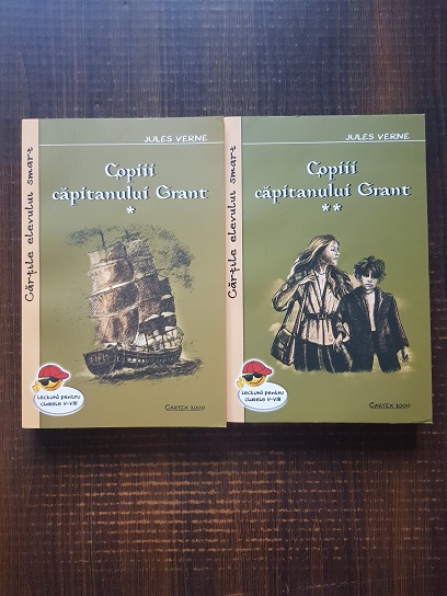 Jules Verne – Copiii capitanului Grant 2 volume