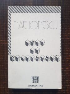 Nae Ionescu - Curs de metafizica (1991)