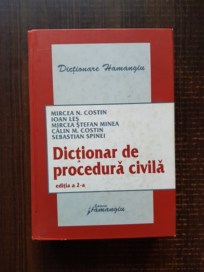 Mircea Costin – Dictionar de procedura civila editia a 2-a (2007)