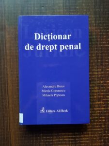 Alexandru Boroi - Dictionar de drept penal (2004)