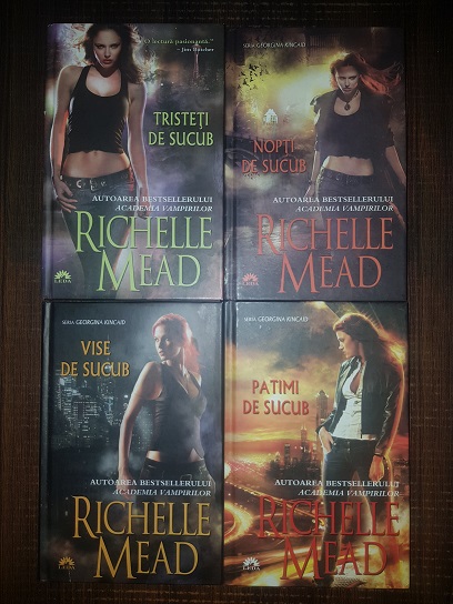 Richelle Mead – Tristeti de sucub / Nopti de sucub / Vise de sucub / Patimi de sucub 4 volume