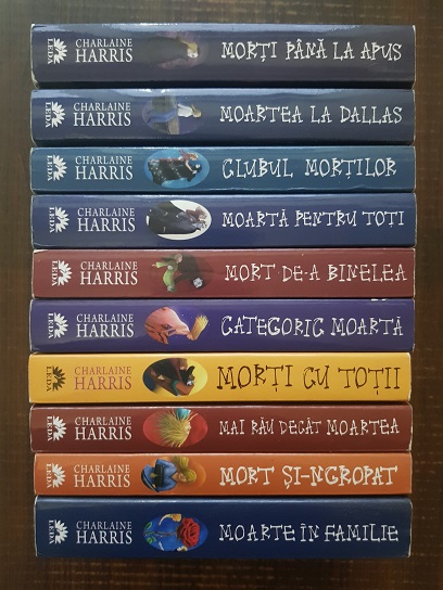 Charlaine Harris – Viata langa un vampir 10 volume, seria completa