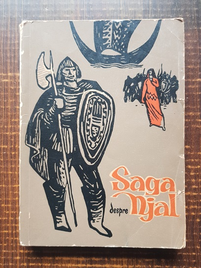 Saga despre Njal. Gunnar si Njal (1963, ilustratii de Gunnlaugur Scheving)