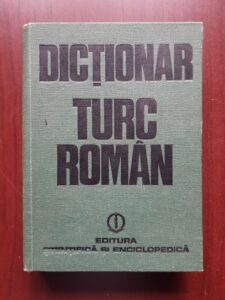 Agiemin Baubec, Mitica Grecu - Dictionar Turc-Roman (1979)
