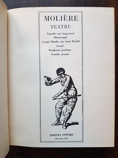 Moliere - Teatru (1973, editie bibliofila) - imagine 2