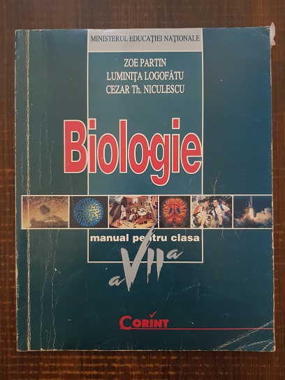 Zoe Partin, Luminita Logofatu – Biologie. Manual pentru clasa a VII-a (2008)