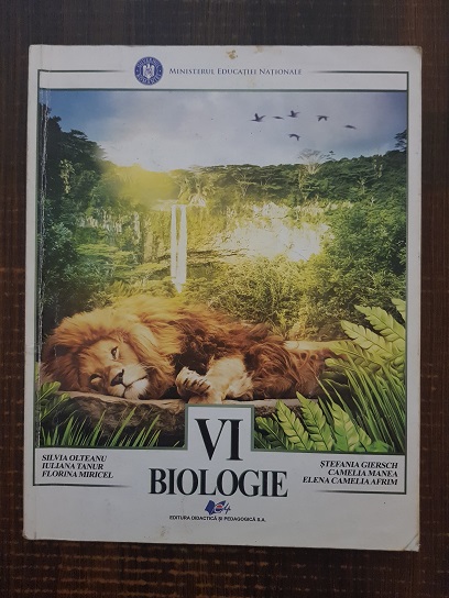 Silvia Olteanu – Biologie. Manual pentru clasa a VI-a (2018)