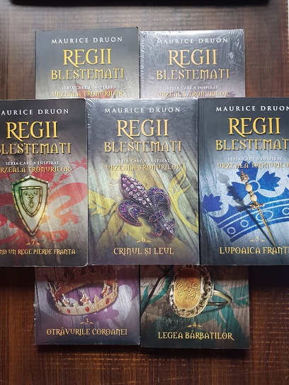 Maurice Druon – Regii blestemati 7 volume