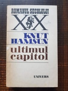 Knut Hamsun - Ultimul capitol