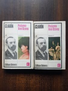 Clarin - Pasiunea Anei Ozores 2 volume