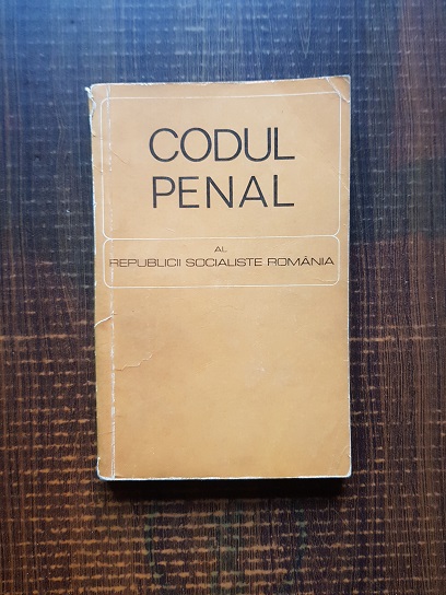 Codul Penal al Republicii Socialiste Romania