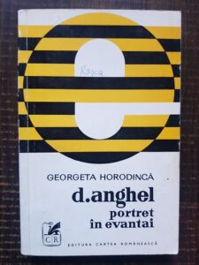 Georgeta Horodinca - D. Anghel, portret in evantai