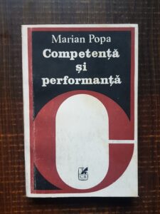 Marian Popa - Competenta si performanta