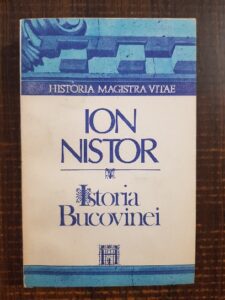 Ion Nistor - Istoria Bucovinei