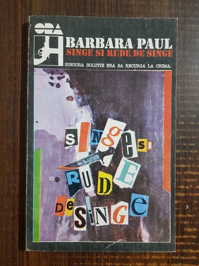 Barbara Paul - Sange si rude de sange