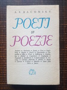 A. E. Baconsky - Poeti si poezie