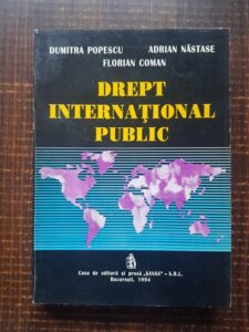 Dumitra Popescu, Adrian Nastase - Drept international public