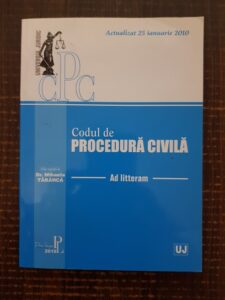 Mihaela Tabarca - Codul de procedura civila. Ad litteram