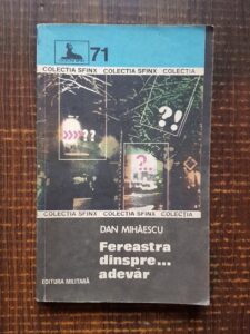 Dan Mihaescu - Fereastra dinspre... adevar