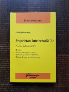 Octavia Spineanu-Matei - Propietate intelectuala (2009)