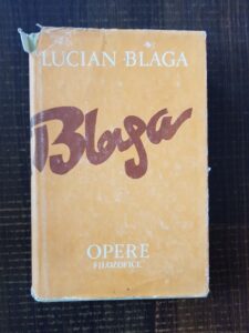 Lucian Blaga - Opere, volumul 10. Trilogia valorilor (1987, editie cartonata)