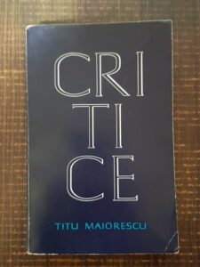 Titu Maiorescu - Critice (1966)