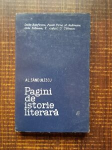 Al. Sandulescu - Pagini de istorie literara