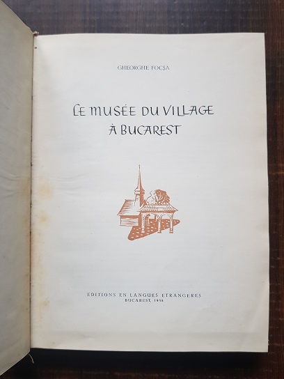 Gheorghe Focsa - Le Musee du village a Bucarest (1958, editie cartonata) - imagine 2