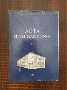 Acta Musei Napocensis volumul 15 (1978, editie cartonata)