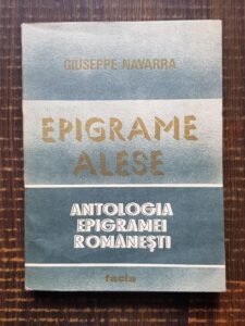 Giuseppe Navarra - Epigrame alese. Antologia epigramei romanesti