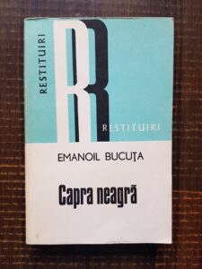 Emanoil Bucuta - Capra neagra