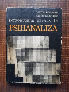 Victor Sahleanu - Introducere critica in psihanaliza