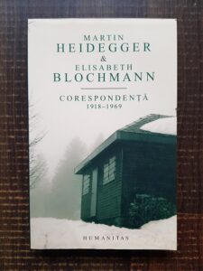 Martin Heidegger, Elisabeth Blochmann - Corespondenta 1918-1969