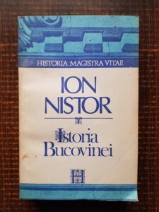 Ion Nistor - Istoria Bucovinei