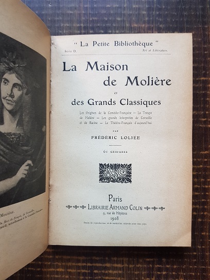 Frederic Loliee - La Maison de Moliere et des Grands Classiques (1908) - imagine 3
