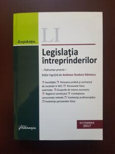 Andreea Teodora Stanescu - Legislatia intreprinderilor