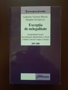 Gabriela Victoria Birsan - Exceptia de nelegalitate