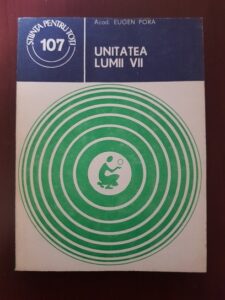 Eugen Pora - Unitatea lumii vii