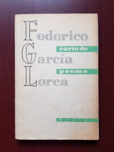 Federico Garcia Lorca - Carte de poeme