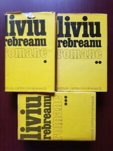 Liviu Rebreanu - Romane 3 volume (1986, editie cartonata)